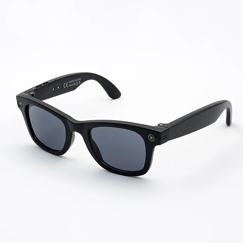 2025 GS4 MAX Smart Glasses with Camera 8MP Intelligent Recognition Video Recording Al Translation Smart Sunglasses