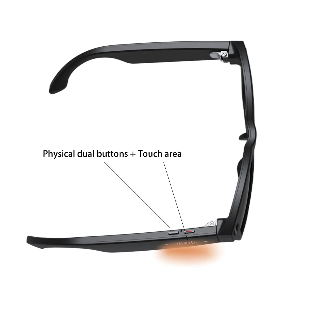 2026 AI ChatGPT with Charging Case Photography and Video Recording Music and Call Real-time Translation Ray-Ban Smart Glasses