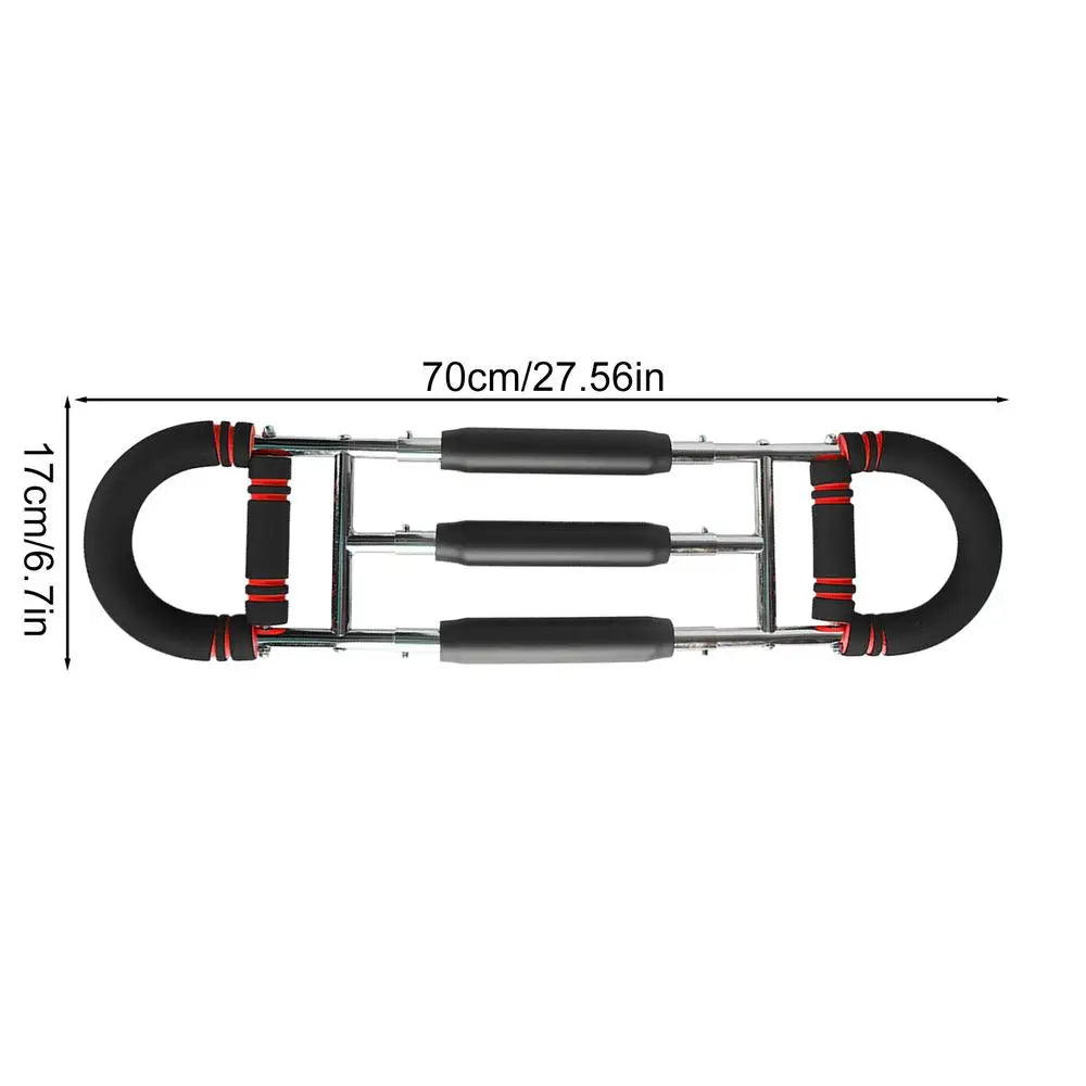 Arm Trainer Home Chest Muscle Workout Flexible 20-100KG U Shape Chest Strength Training Equipment For Fitness Sports Gym