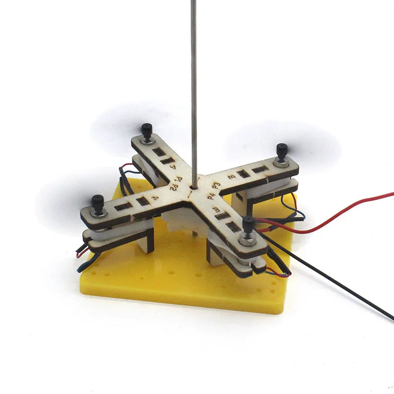 Funny DIY Drone Model Kids Science Toy Technology Physics Teaching Aids Helicopter Game Learning Educational Toys for Children