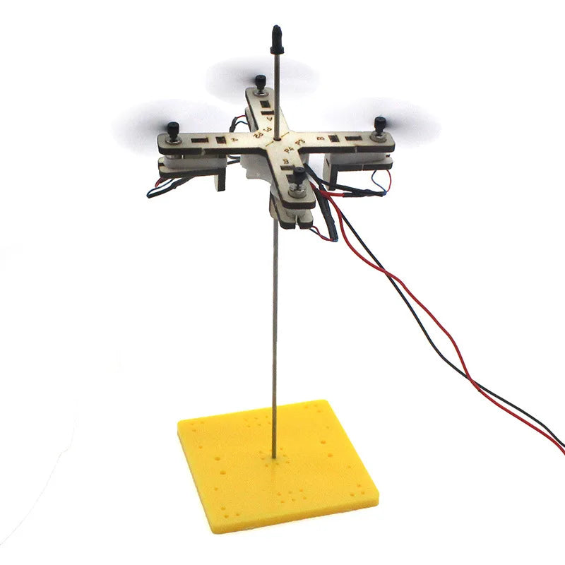 Funny DIY Drone Model Kids Science Toy Technology Physics Teaching Aids Helicopter Game Learning Educational Toys for Children